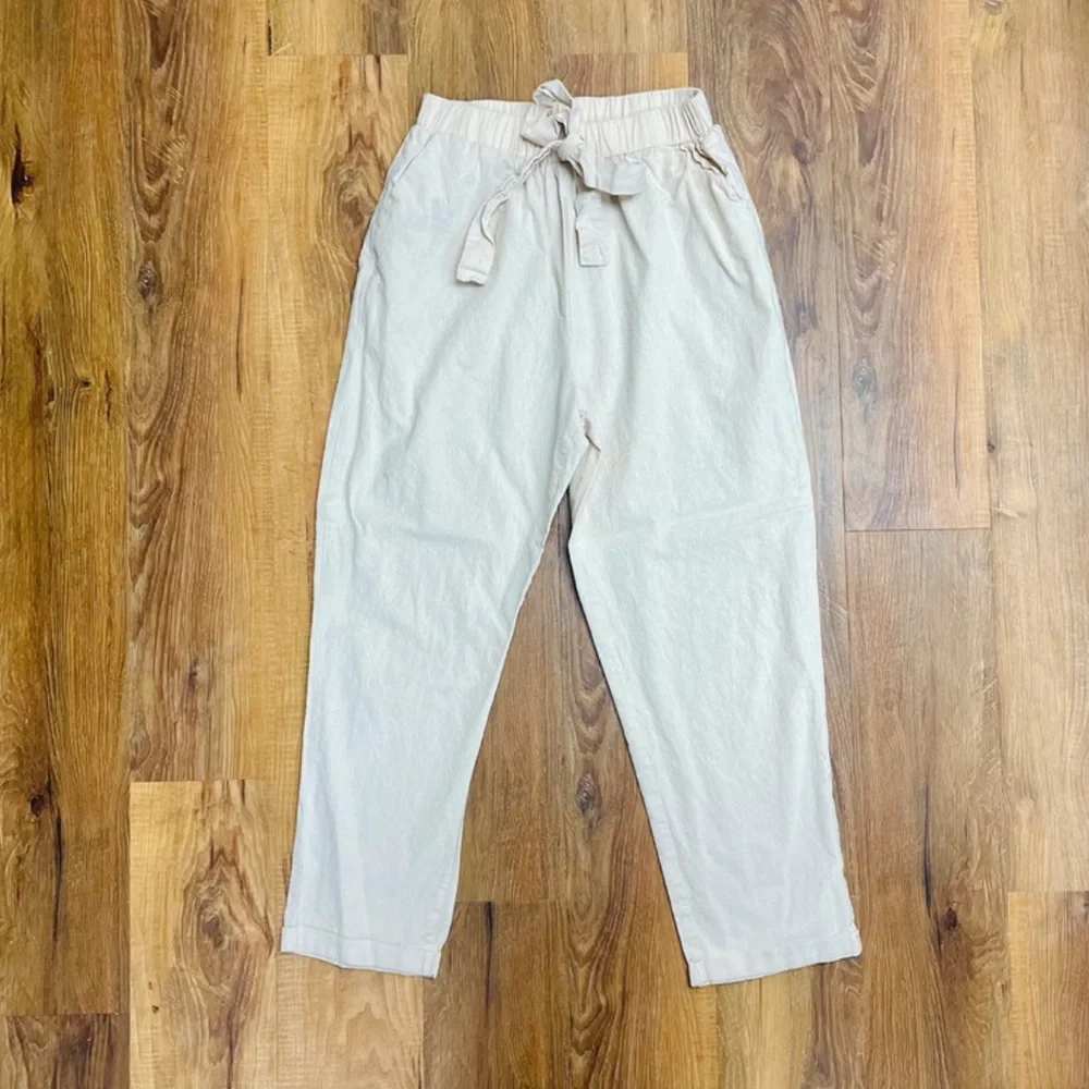 2 piece set matching top and bottom Medium Beige coord cream - Picture 5 of 5